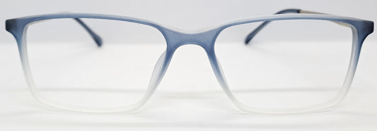 VE Blue with White Rectangle Frame for Men & Women
