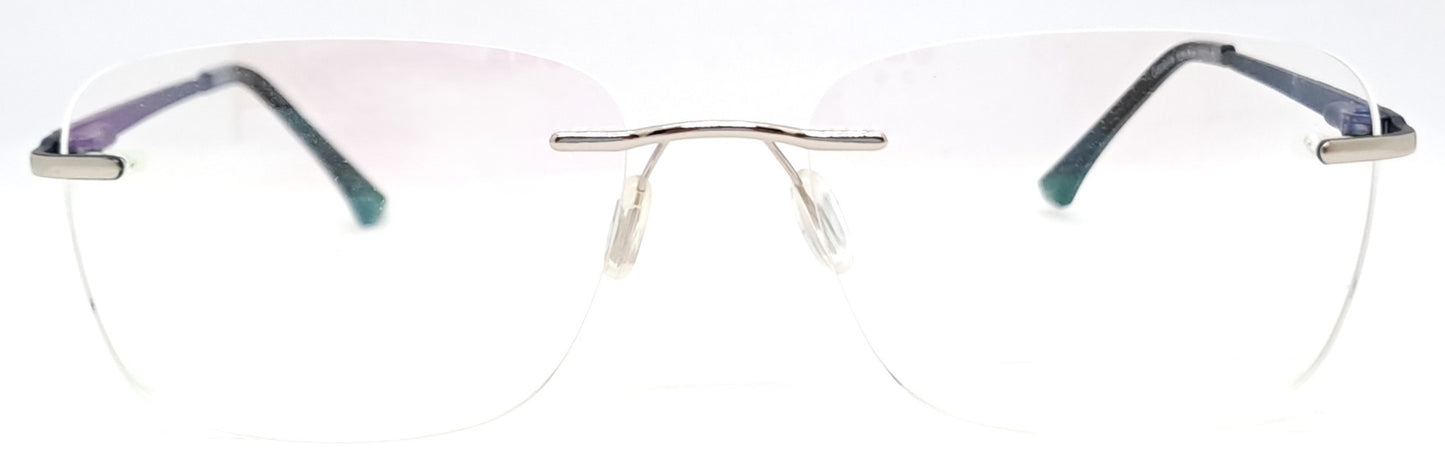 GA Rectangle Blue Frame