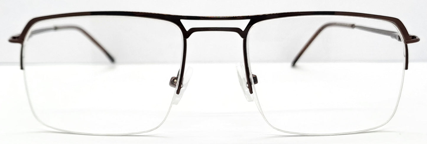 VE Rectangle Brown Frame