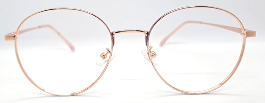 GA Purple Round Metal Frame for Men & Women