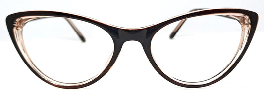 VE Brown Cat Eye Frame for Men & Women