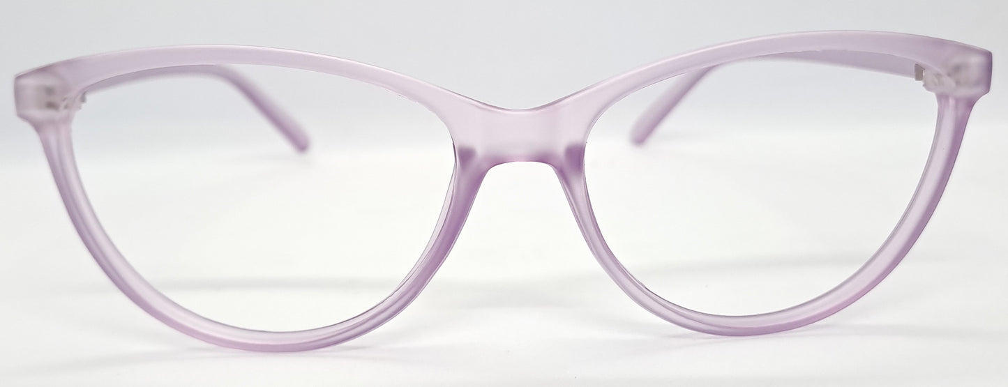 VE Purple Cat Eye Frame for Men & Women