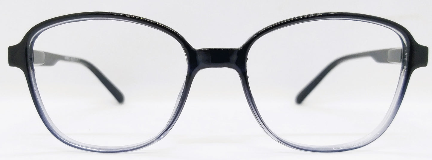 VE Black & White Transparent Frame for Men & Women