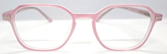 VE Pink Square Frame for Men & Women