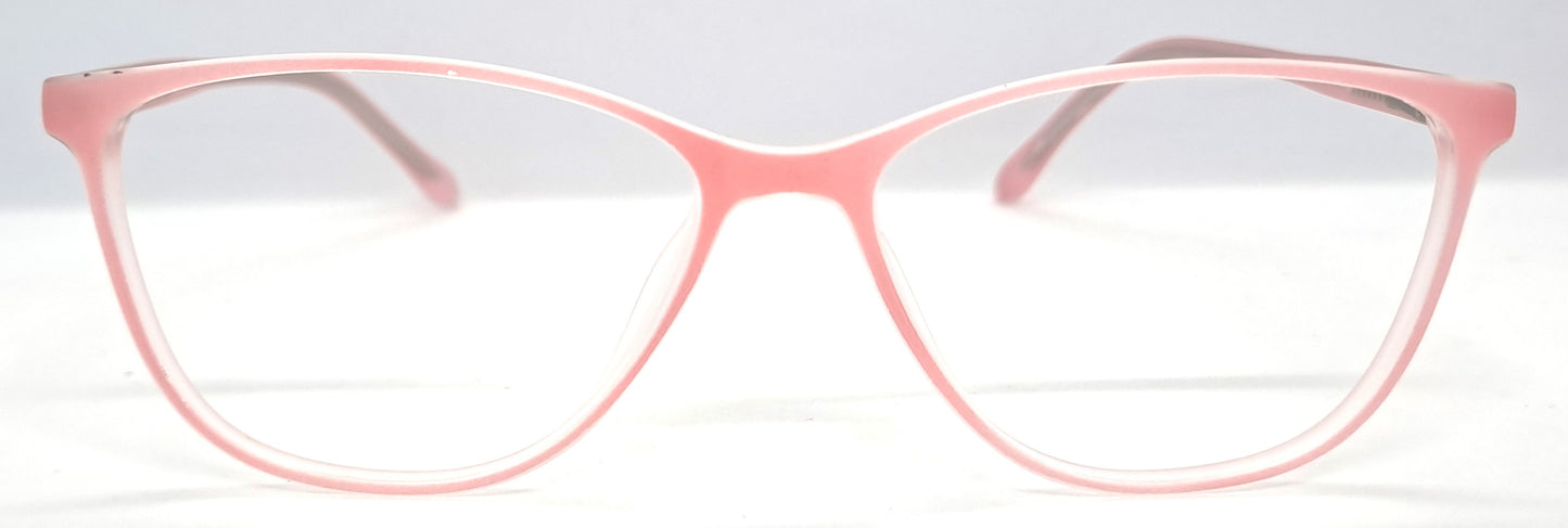 VE Pink Cat Eye Frame for Men & Women