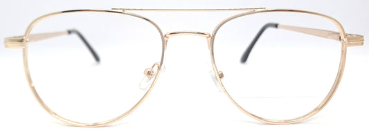 VE Gold Aviator Frame for Men & Women