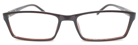VE Brown Rectangle Frame for Men & Women