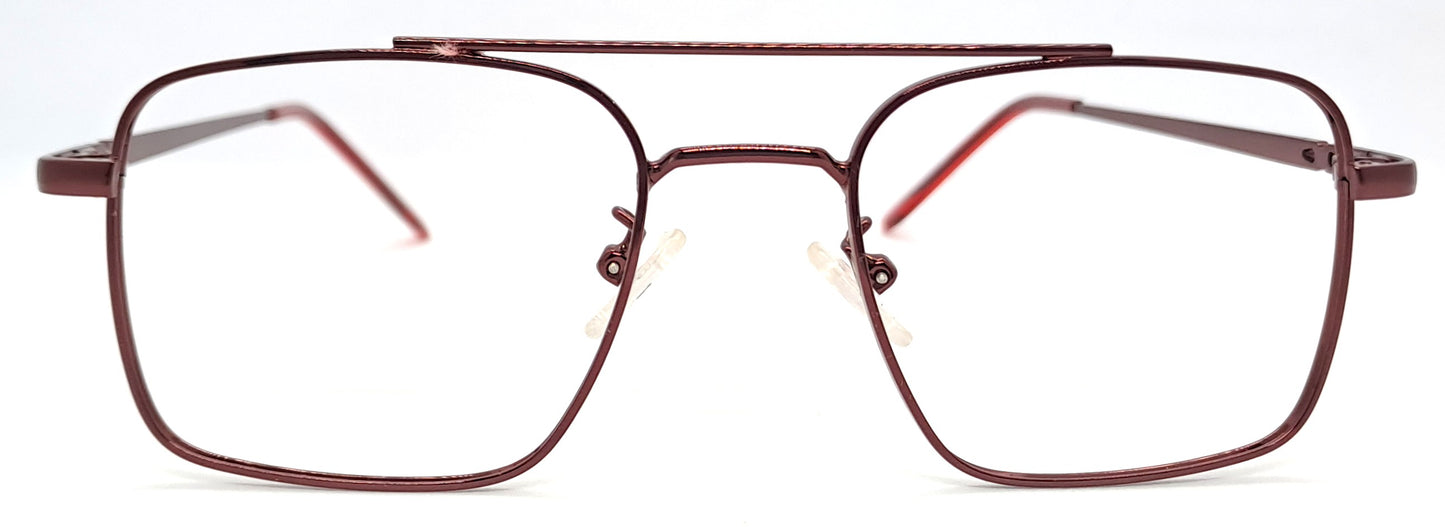VE Maroon Square Frame