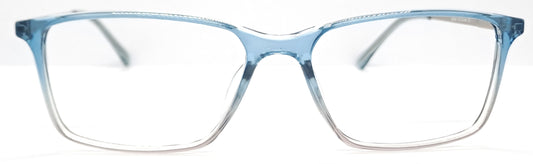 VE Rectangle Transparent Blue Frame