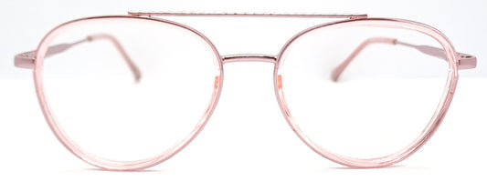 VE Rose Gold Aviator Frame
