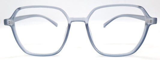 VE Blue Square Frame for Men & Women
