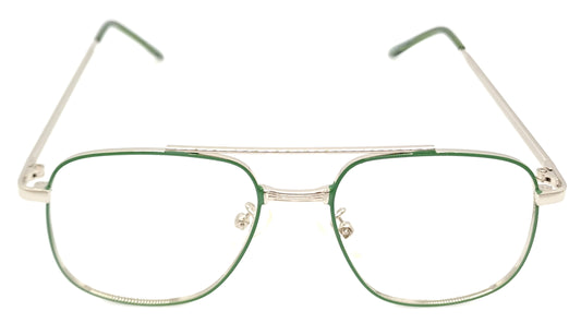 VE Green Square Frame for Men & Women