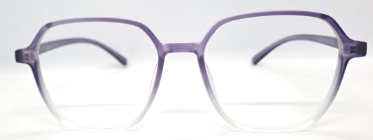 VE Purple & White Square Frame for Men & Women