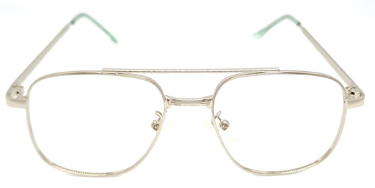 VE Silver Square Frame for Men & Women