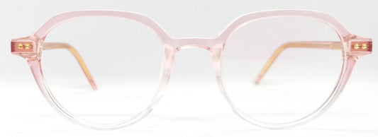 VE Target Pink & White Transparent Wayfarer Frame for Men & Women