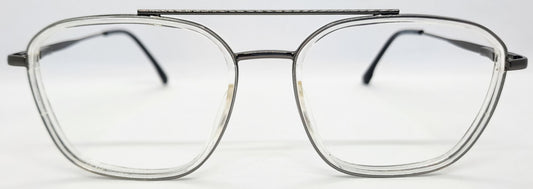 VE White Square Computer Glass Frame