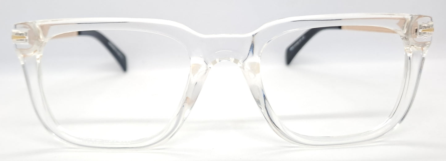 VE Transparent Wayfarer Frame for Men & Women
