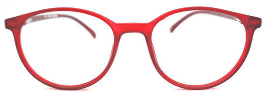 VE Air Maroon Round Frame for Men & Women