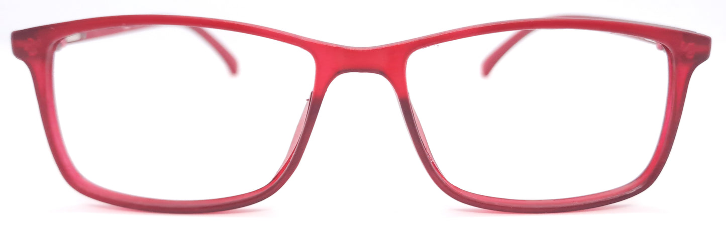 VE Air Maroon Rectangle Frame for Men & Women
