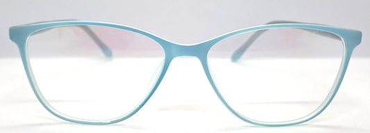 VE Blue Cat Eye Frame for Men & Women