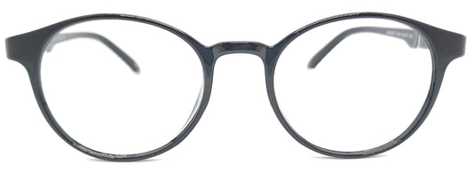 VE Black Round Frame for Men & Women