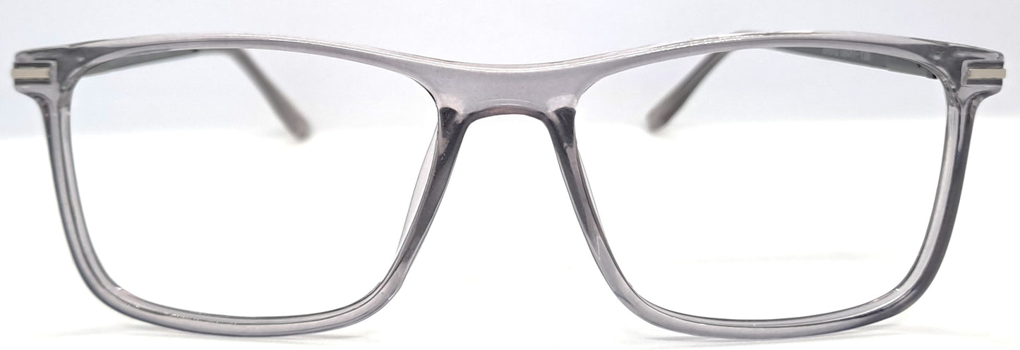 VE Shaded Transparent Rectangle Frame for Men & Women
