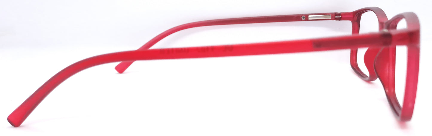 VE Air Maroon Rectangle Frame for Men & Women