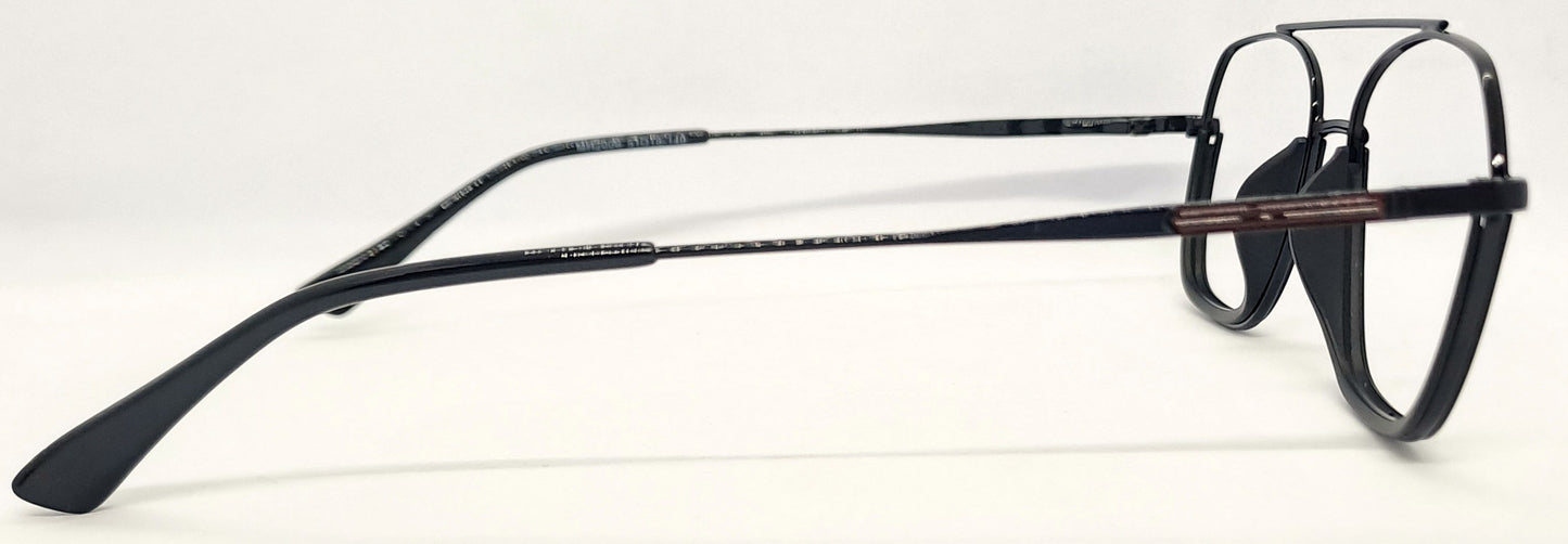 VE Black Square Frame for Men & Women