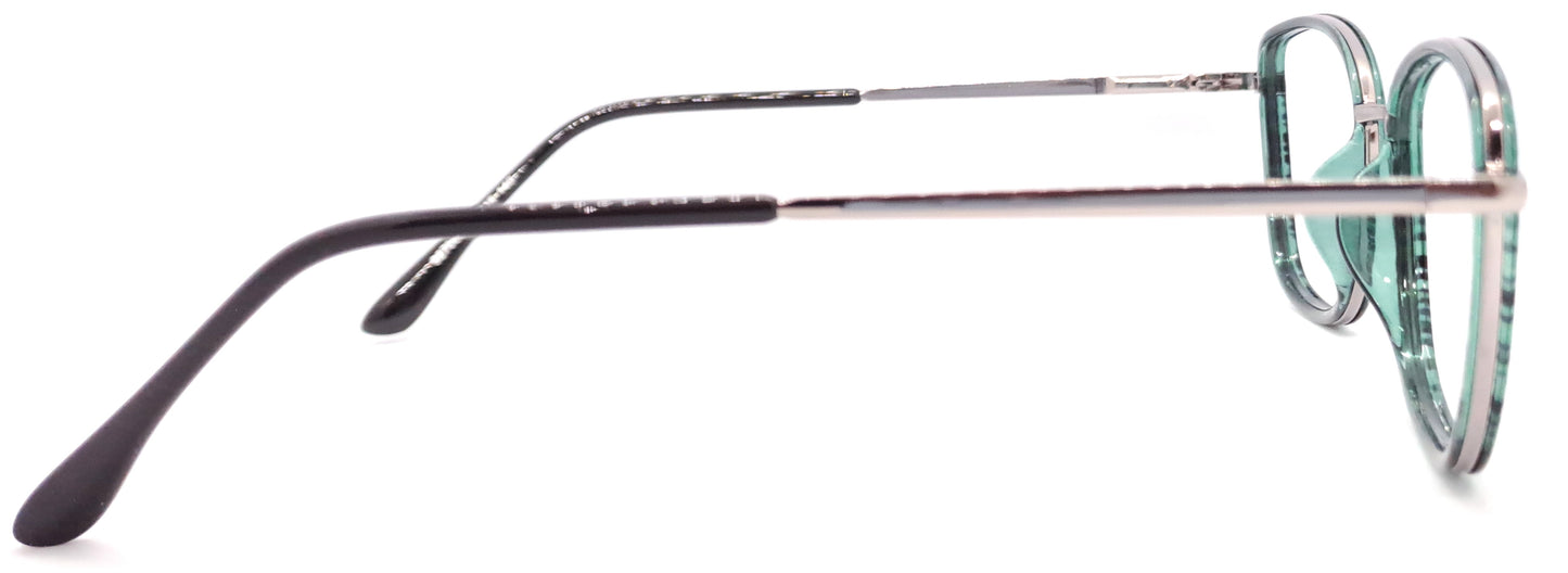 VE Green Rectangle Metal Frame for Men & Women