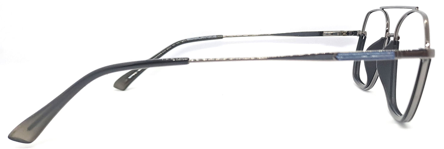 VE Gunmetal Square Frame for Men & Women