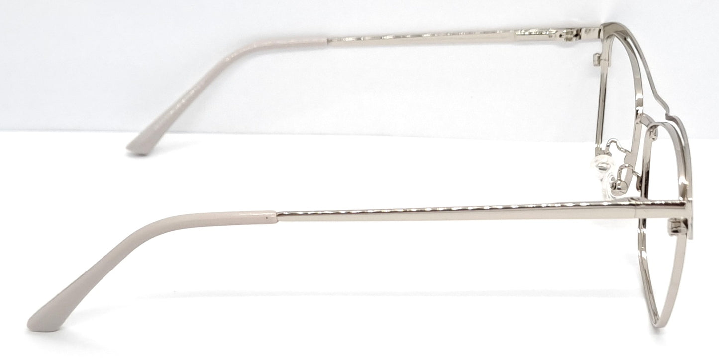 VE Cateye Silver & Gray Frame