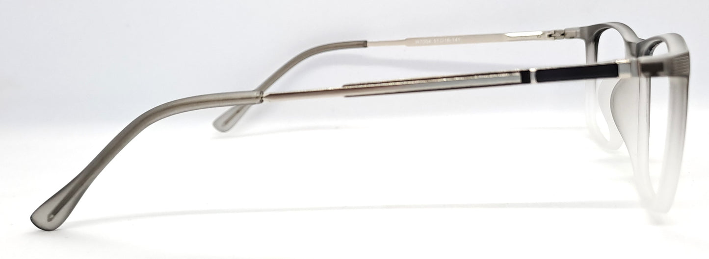 VE Grey With White Rectangle Frame for Men & Women