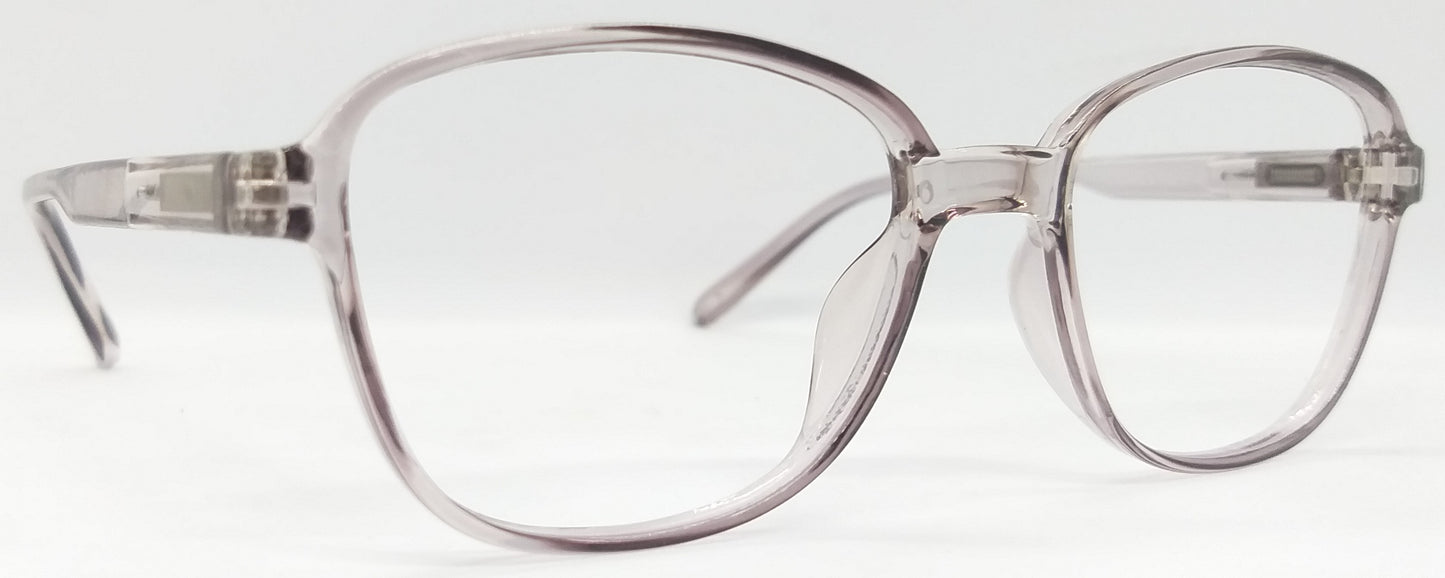VE Transparent Square Frame for Men & Women