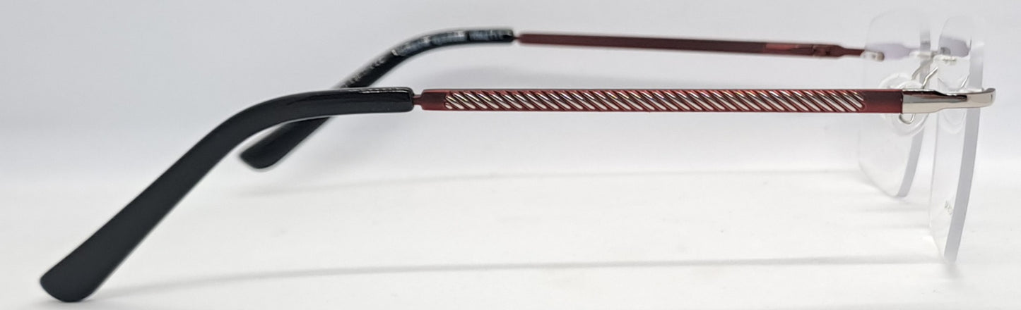 GA Rectangle Maroon Frame