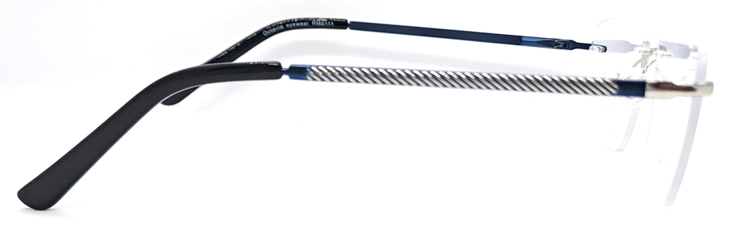 GA Rectangle Blue Frame