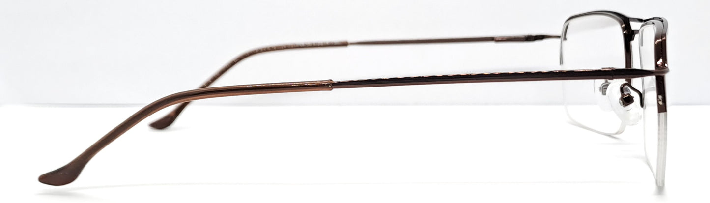 VE Rectangle Brown Frame