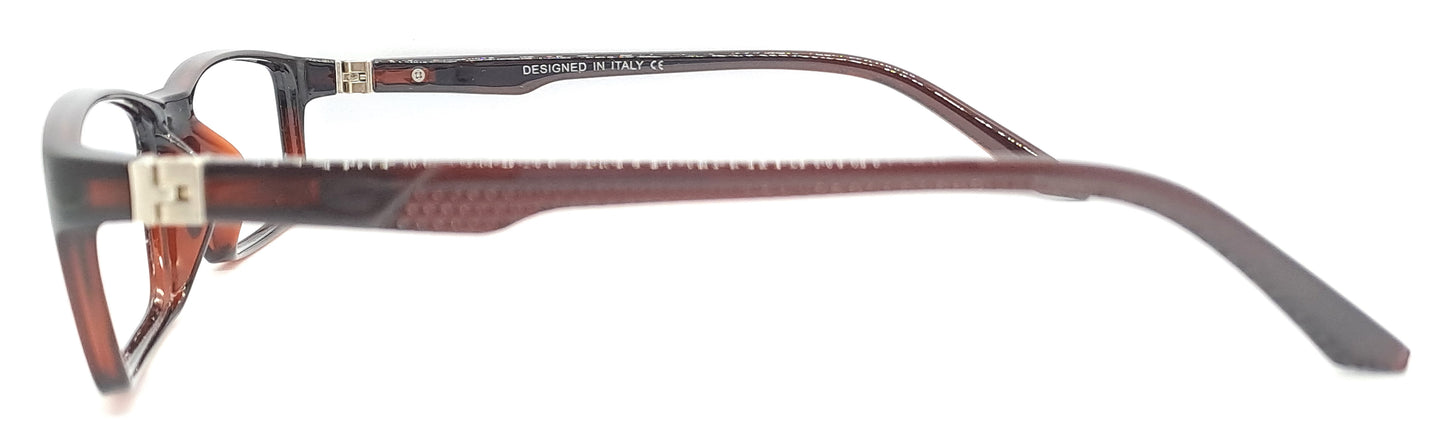 VE Brown Rectangle Frame for Men & Women
