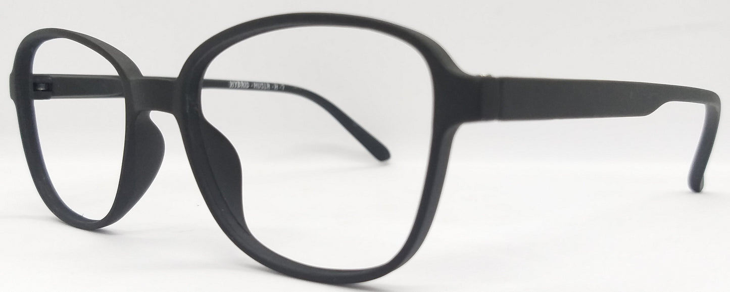 VE Black Square Frame for Men & Women
