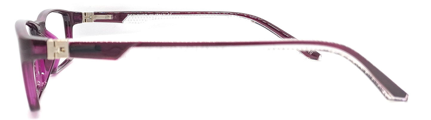 VE Purple Rectangle Frame for Men & Women