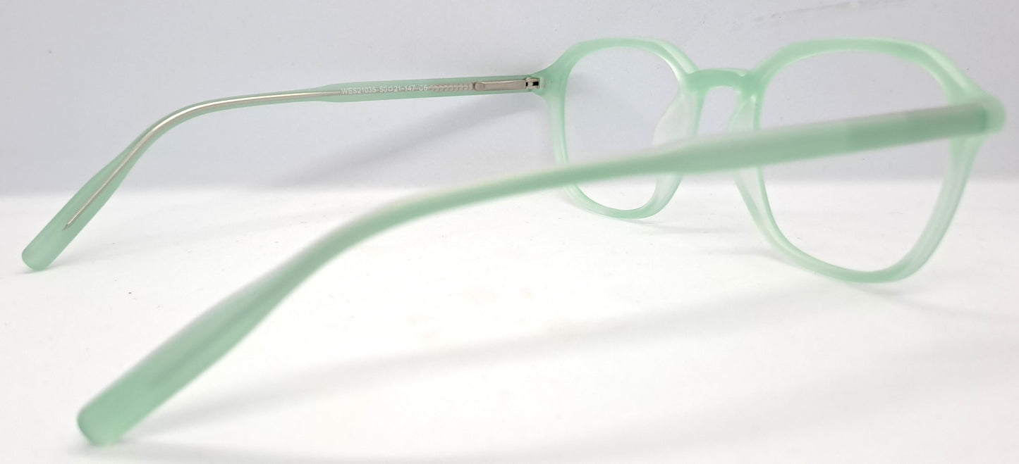 VE Green Square Frame for Men & Women