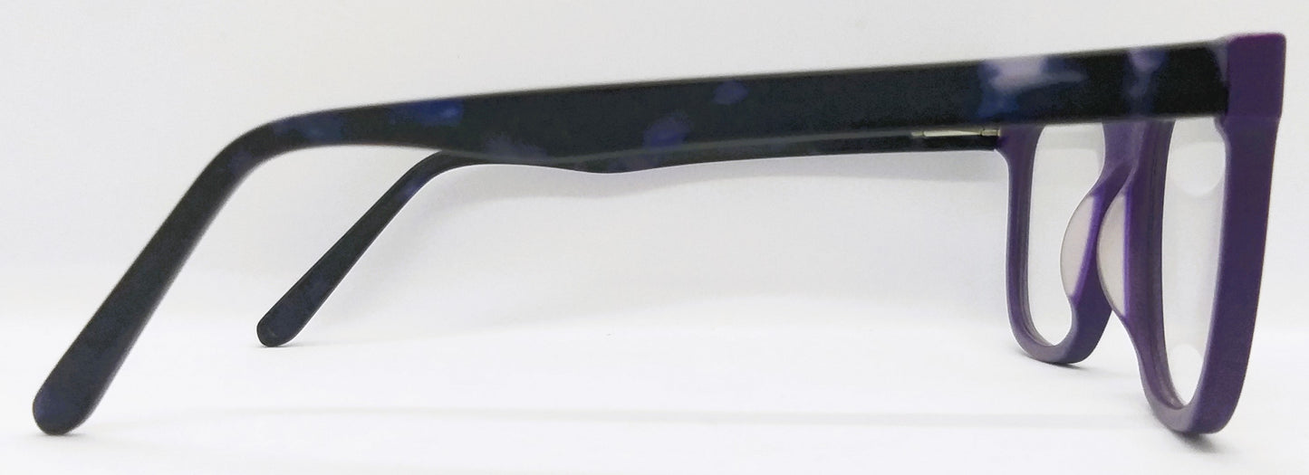 VE Violet Wayfarer Hustle Frame for Men & Women
