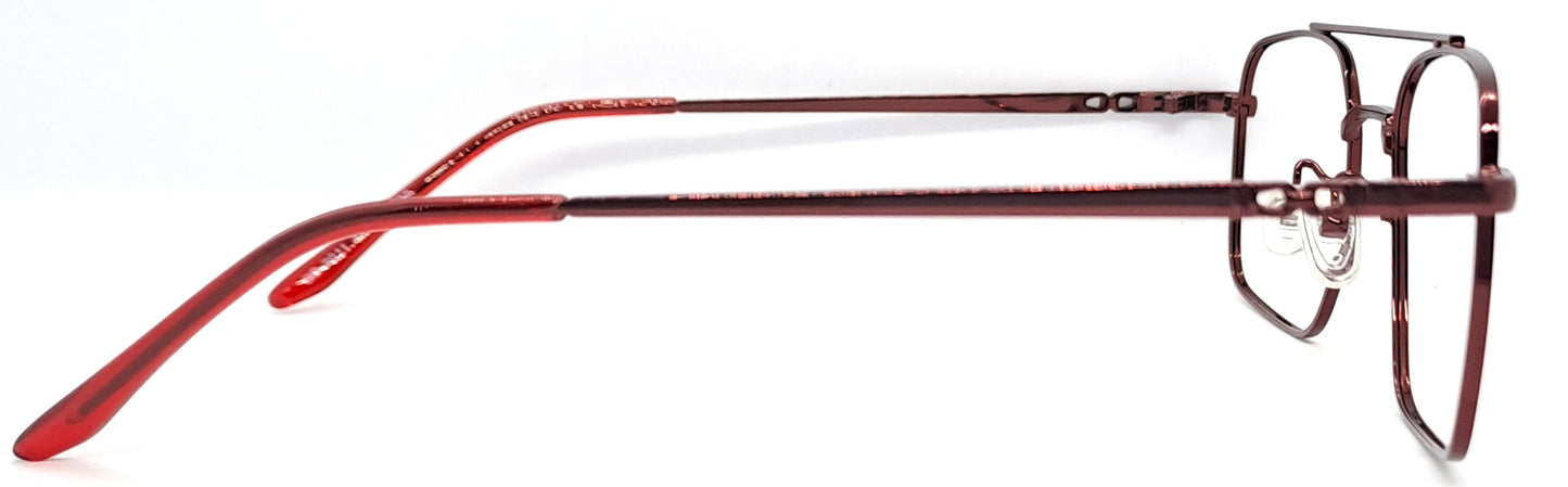 VE Maroon Square Frame