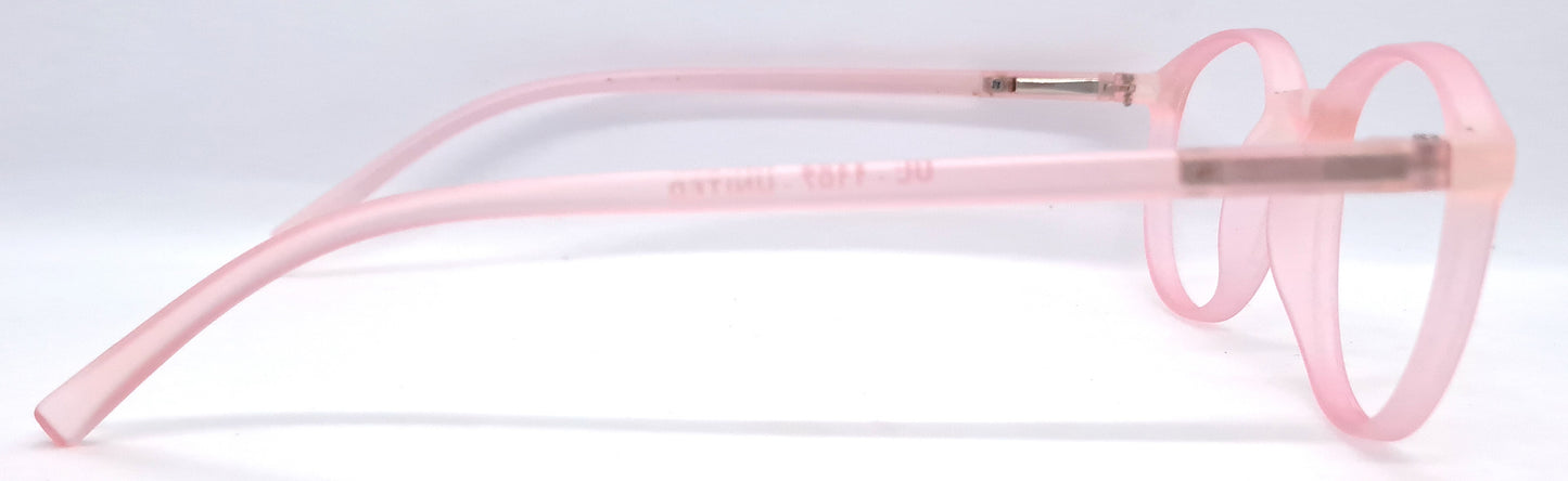 VE Air Pink Round Frame for Men & Women