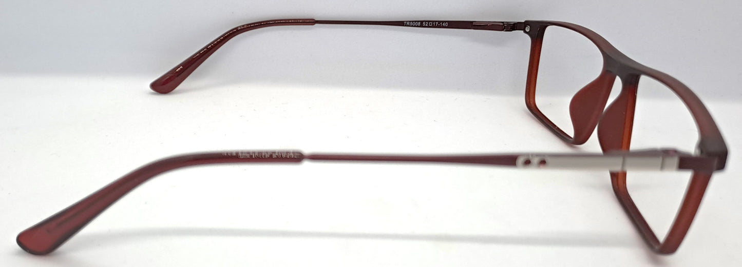 VE Wine Rectangle Frame for Men & Women
