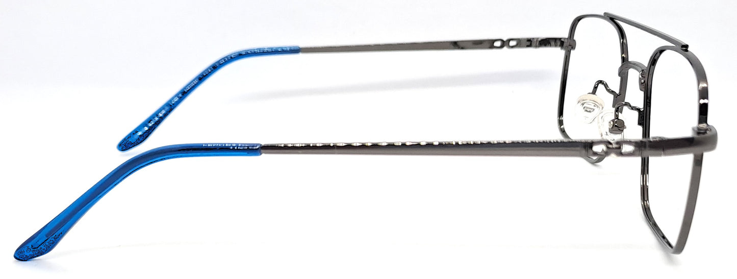 VE Blue & Black Square Frame