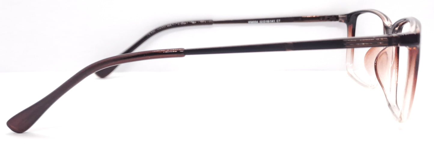 VE Rectangle Shiny Brown Frame