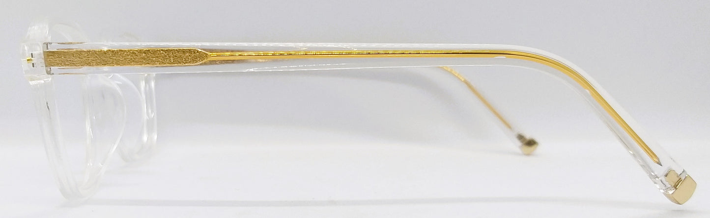 VE Target Transparent White Wayfarer Frame for Men & Women