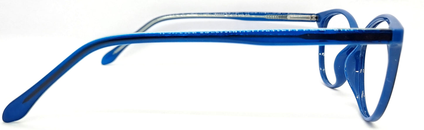 VE Black & Blue Cat Eye Frame