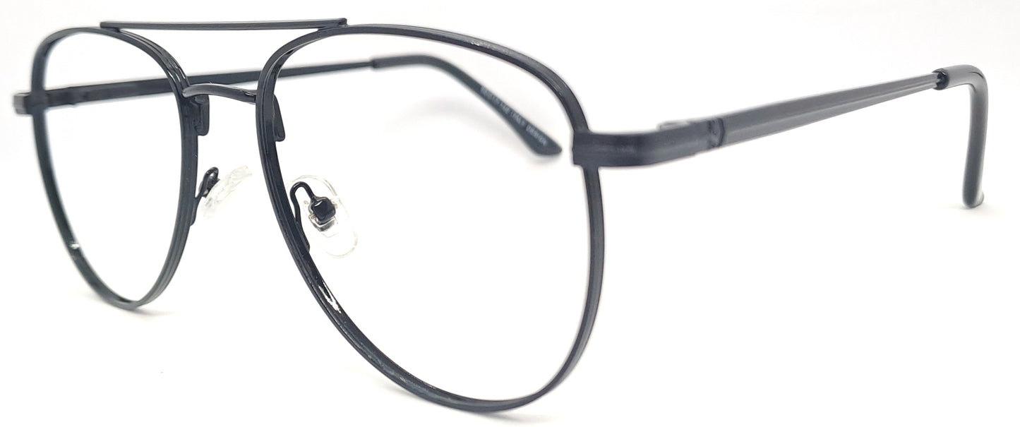 VE Black Aviator Frame for Men & Women