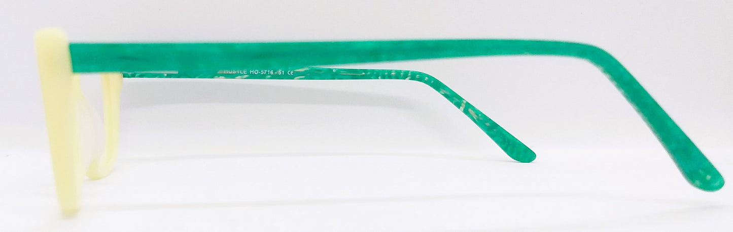 VE Lemon Cat Eye Hustle Frame for Men & Women